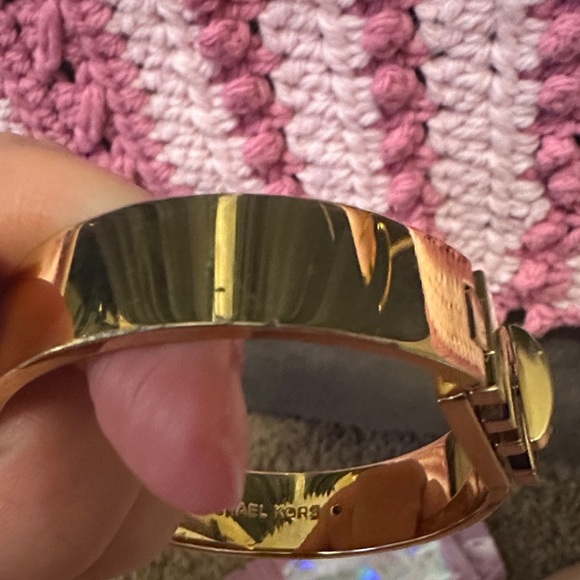 Michael Kors Gold Tone Bracelet and Ring Set - Picture 5 of 8